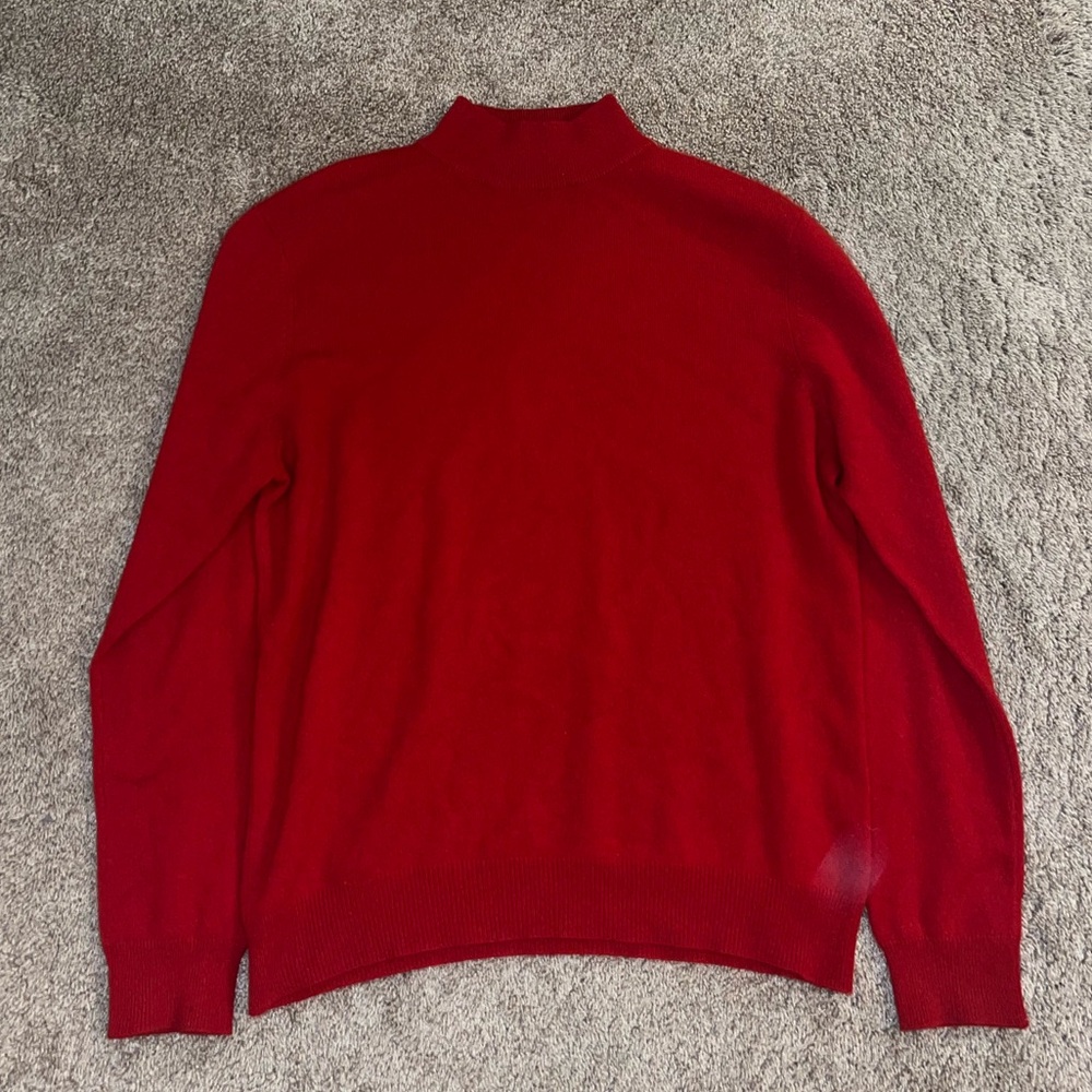 Charter Club Turtleneck Sweater in Red